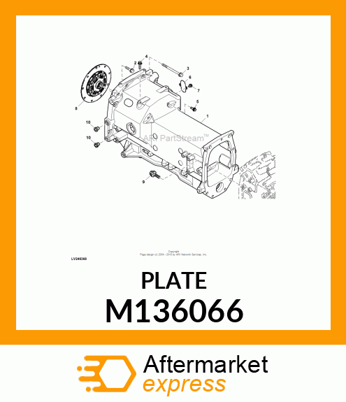 COVER, HST TEST PORT M136066