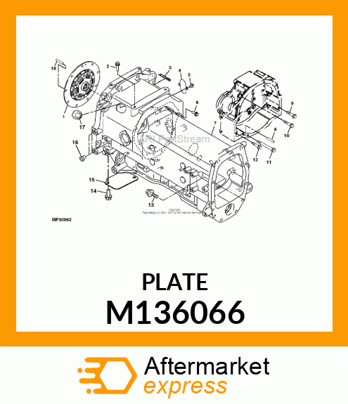 COVER, HST TEST PORT M136066