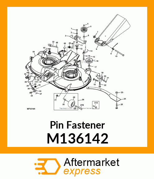 Pin Fastener M136142