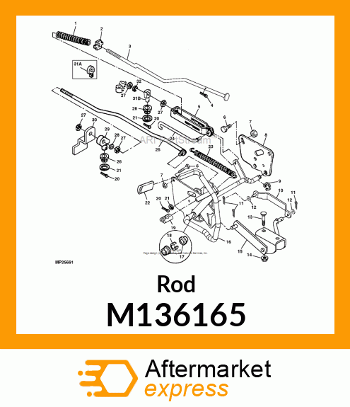 Rod M136165