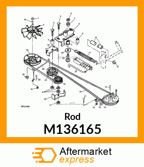 Rod M136165