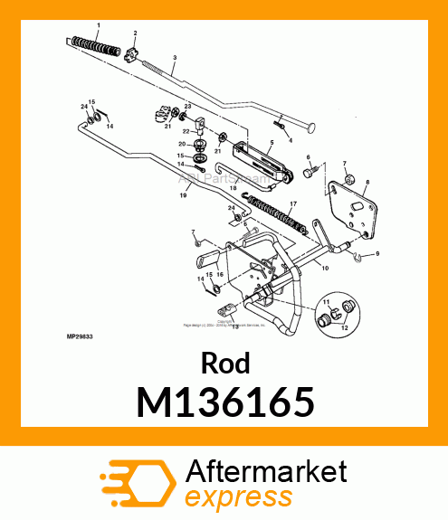 Rod M136165