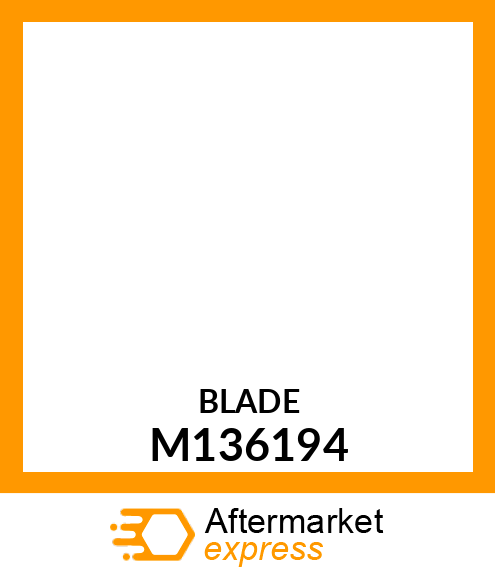 BLADE, 48" COMMERCIAL MOWER M136194