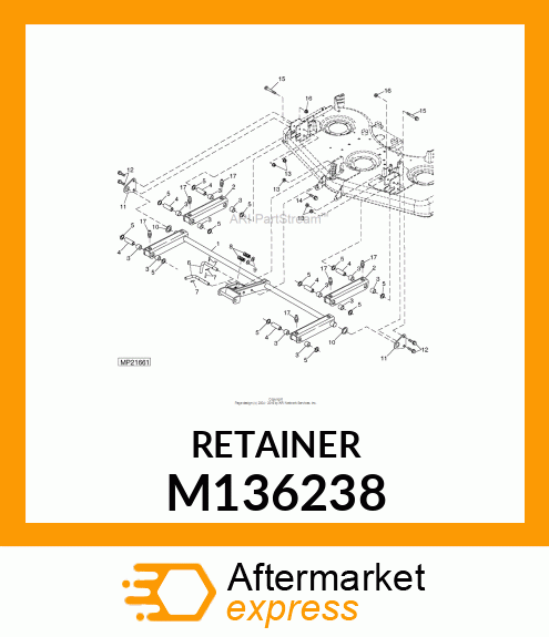 Retainer M136238