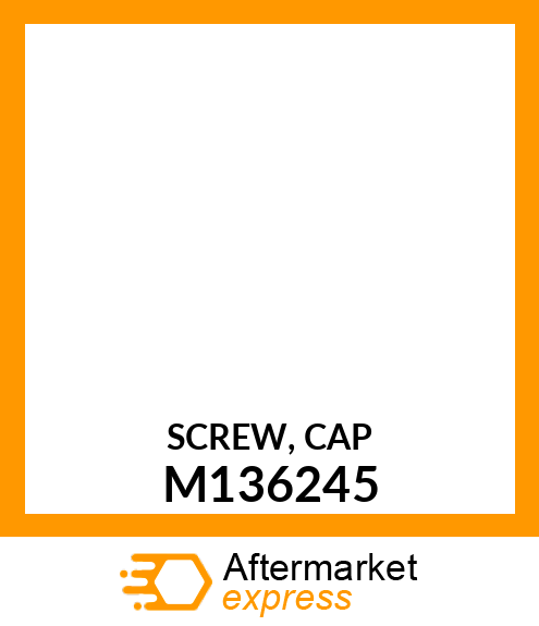 SCREW, CAP M136245