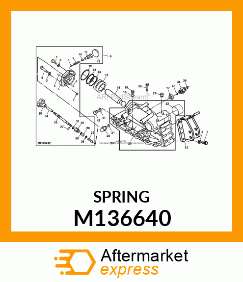 SPRING M136640