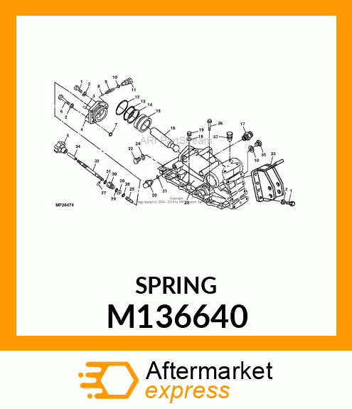 SPRING M136640