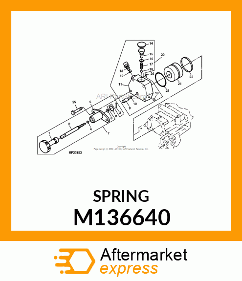 SPRING M136640