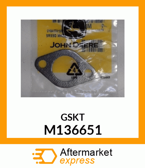 GASKET, GASKET, MUFFLER M136651