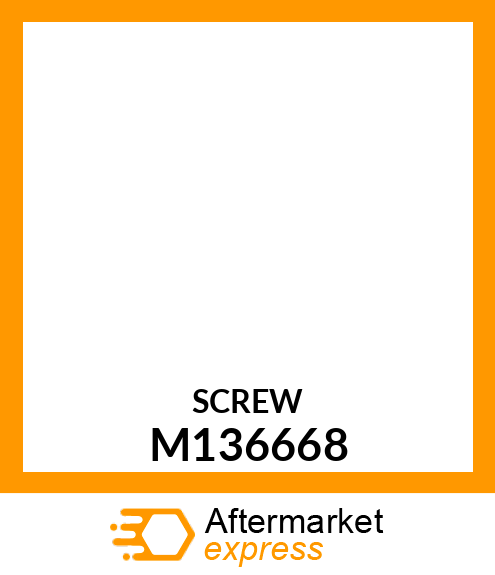 SCREW M136668