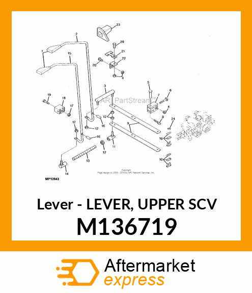 Lever M136719