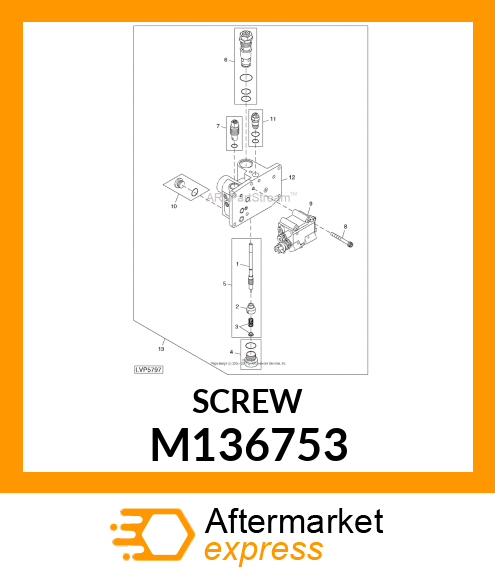 SCREW M136753