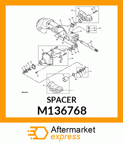 SPACER M136768
