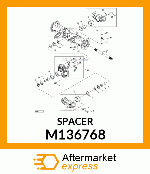 SPACER M136768