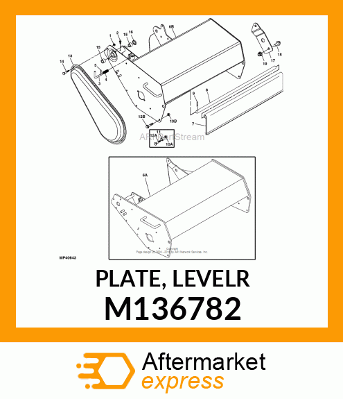 PLATE, LEVELR M136782