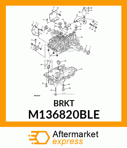 Bracket M136820BLE