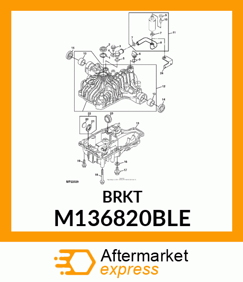 Bracket M136820BLE