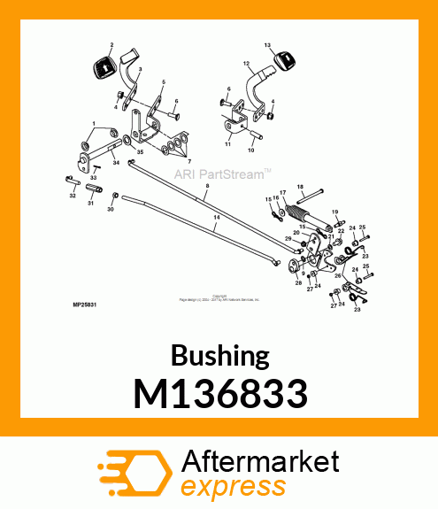 Bushing M136833