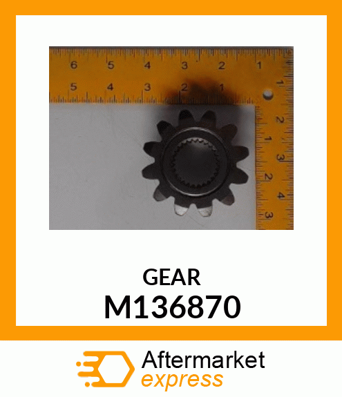 GEAR, 12T M136870