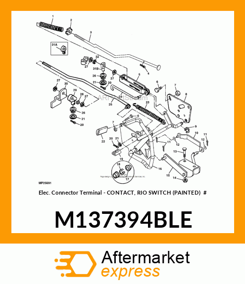 Elec Connector Terminal M137394BLE