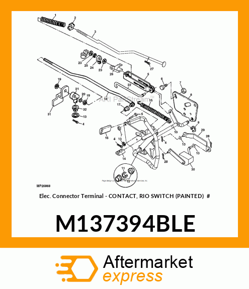 Elec Connector Terminal M137394BLE