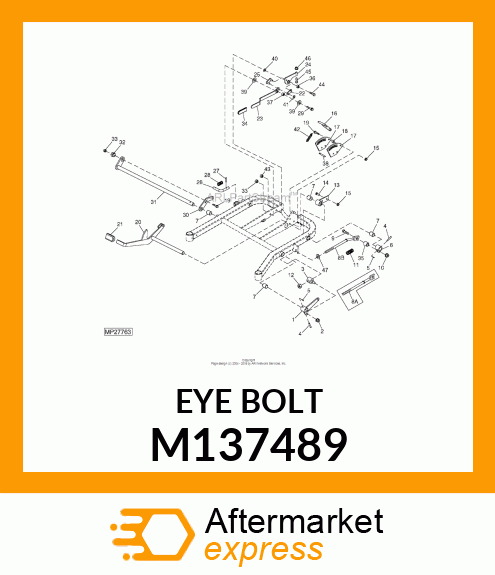 Rod - ROD, LEVEL ADJUST M137489