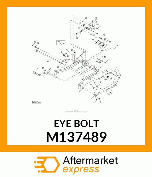 Rod - ROD, LEVEL ADJUST M137489