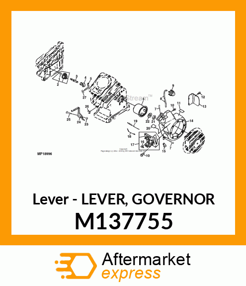 Lever M137755