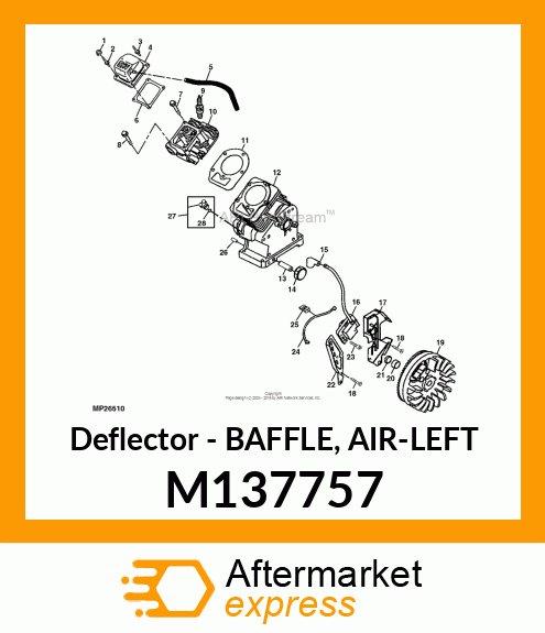 Deflector M137757