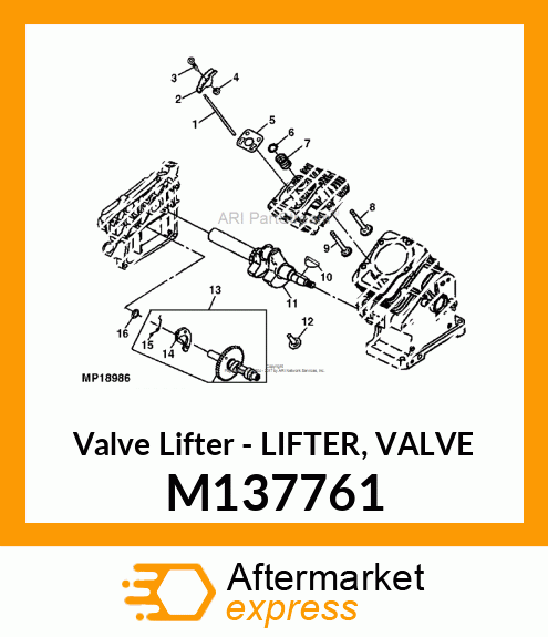 Valve Lifter M137761