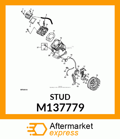 Stud M137779