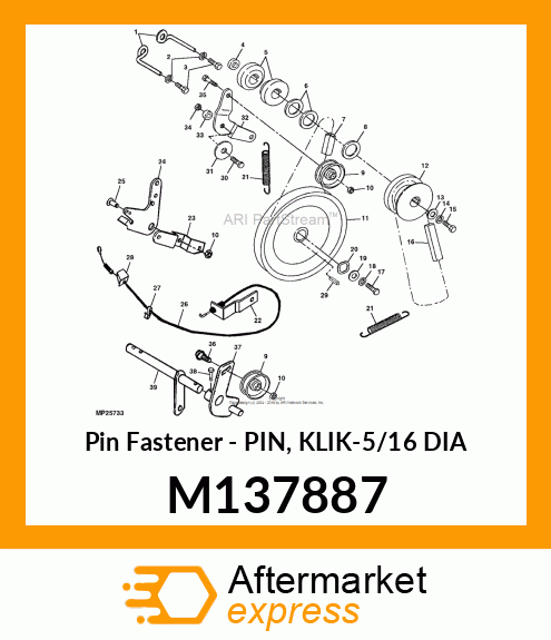 Pin Fastener M137887