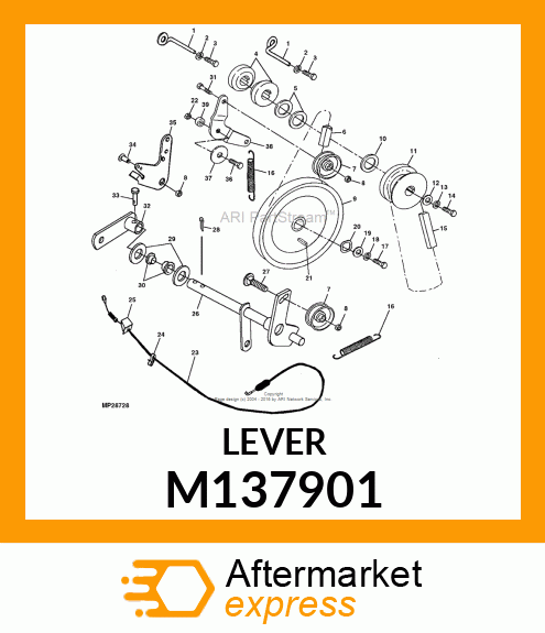 Lever M137901