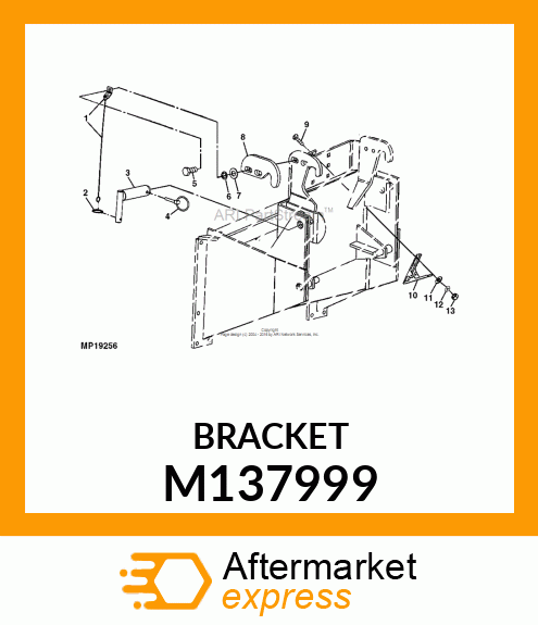 PLATE, LATCH M137999