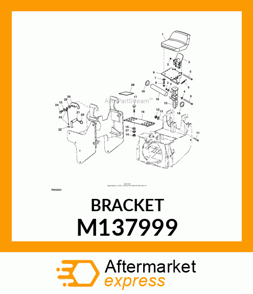 PLATE, LATCH M137999