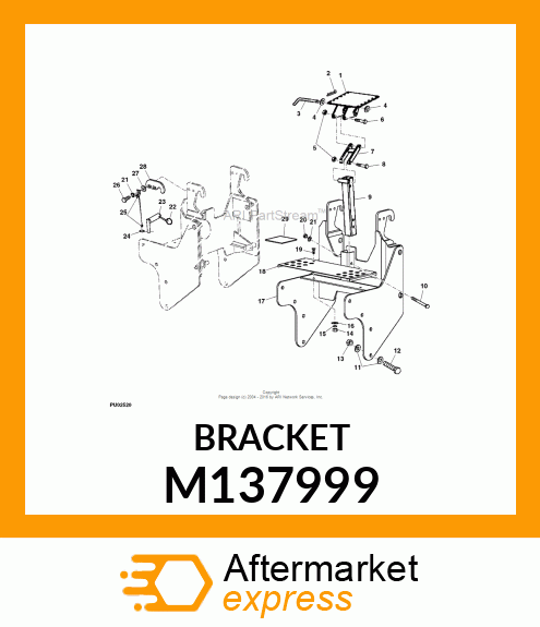 PLATE, LATCH M137999