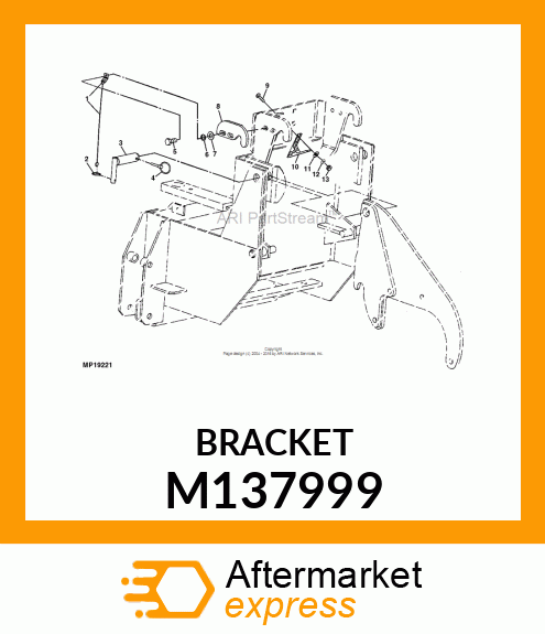 PLATE, LATCH M137999