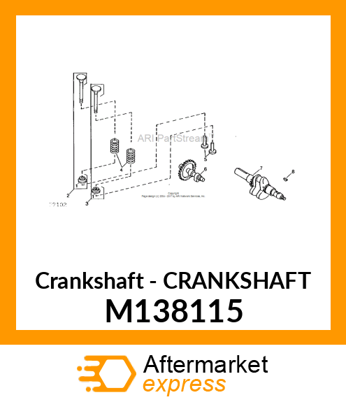 Crankshaft M138115
