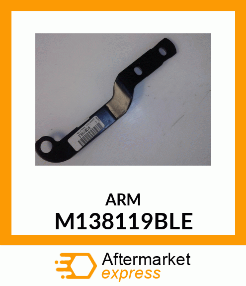 ARM, RH REAR DRAFT # M138119BLE