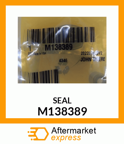 SEAL, OIL M138389