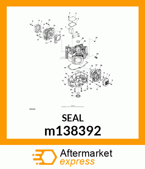 SEAL, OIL, SD 35X48X8 R HS m138392