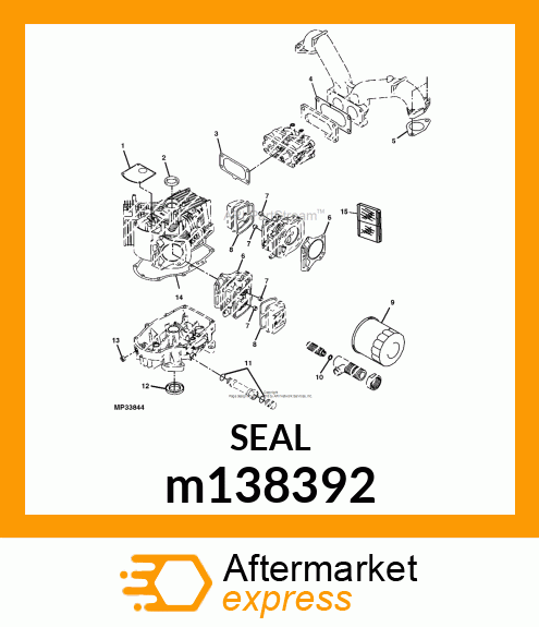 SEAL, OIL, SD 35X48X8 R HS m138392