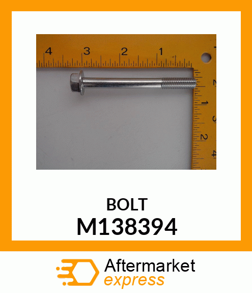 BOLT FLANGED, 8X75 M138394