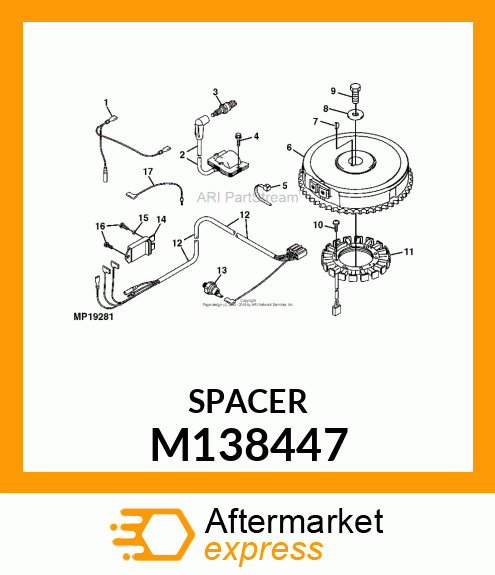 Spacer M138447