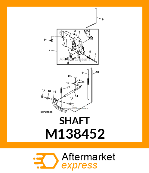 SHAFT M138452