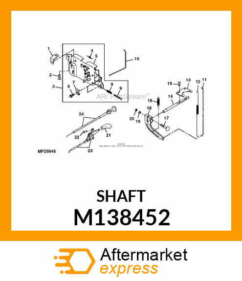 SHAFT M138452