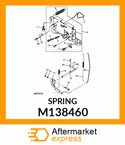 SPRING M138460