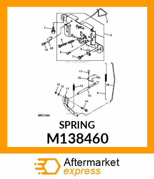 SPRING M138460