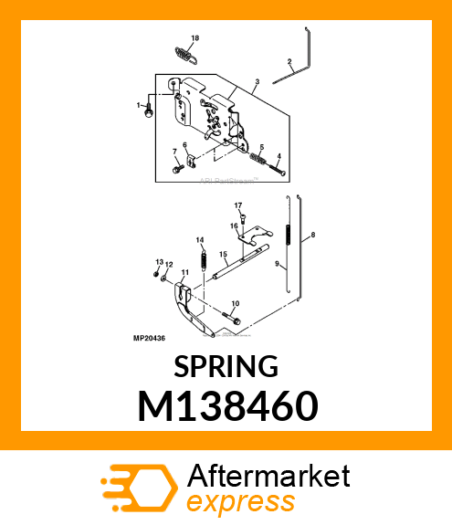 SPRING M138460