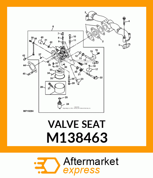 Valve Seat Insert M138463